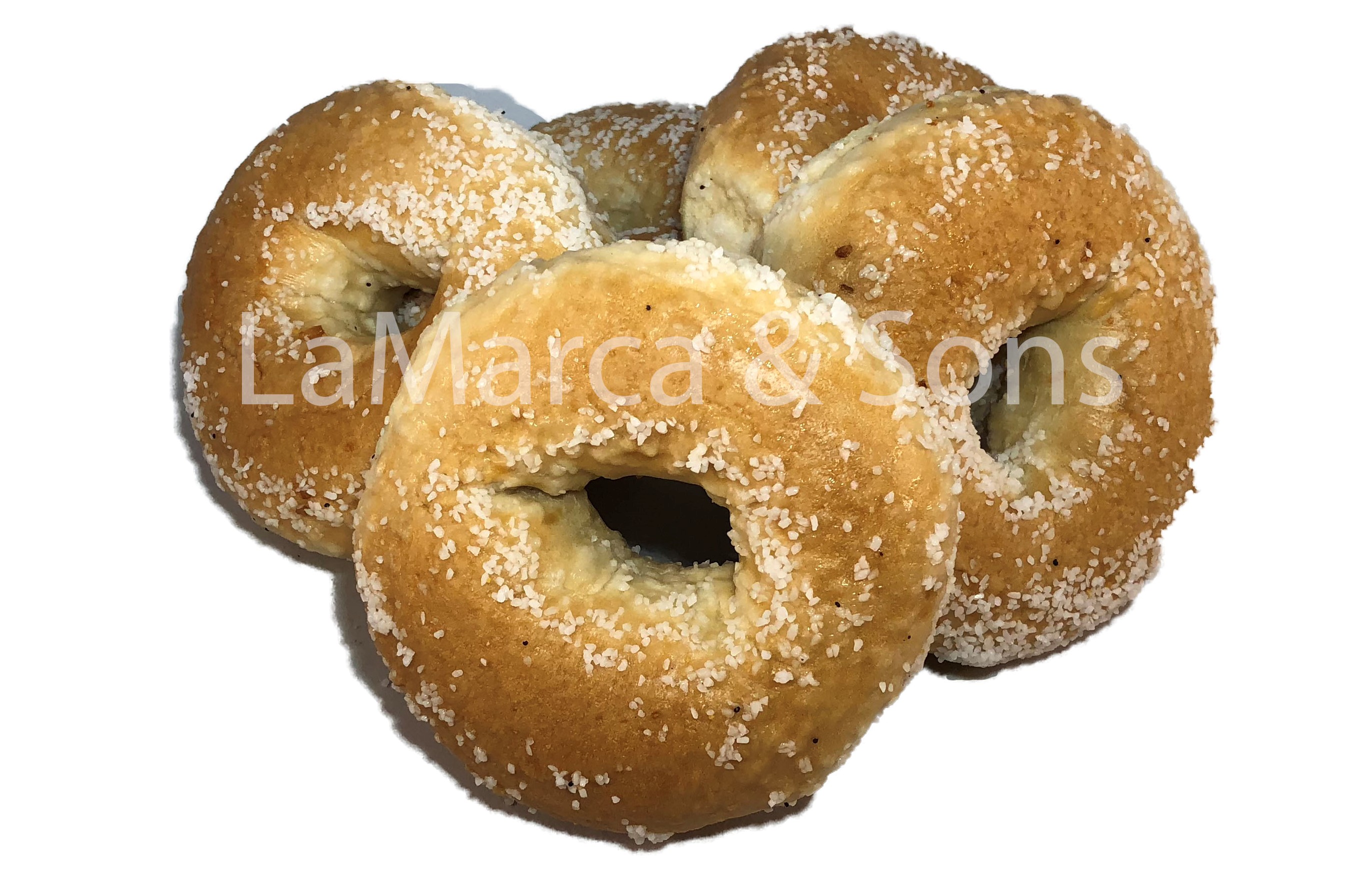 5 oz. Salt Bagel (6 pack) - OMG